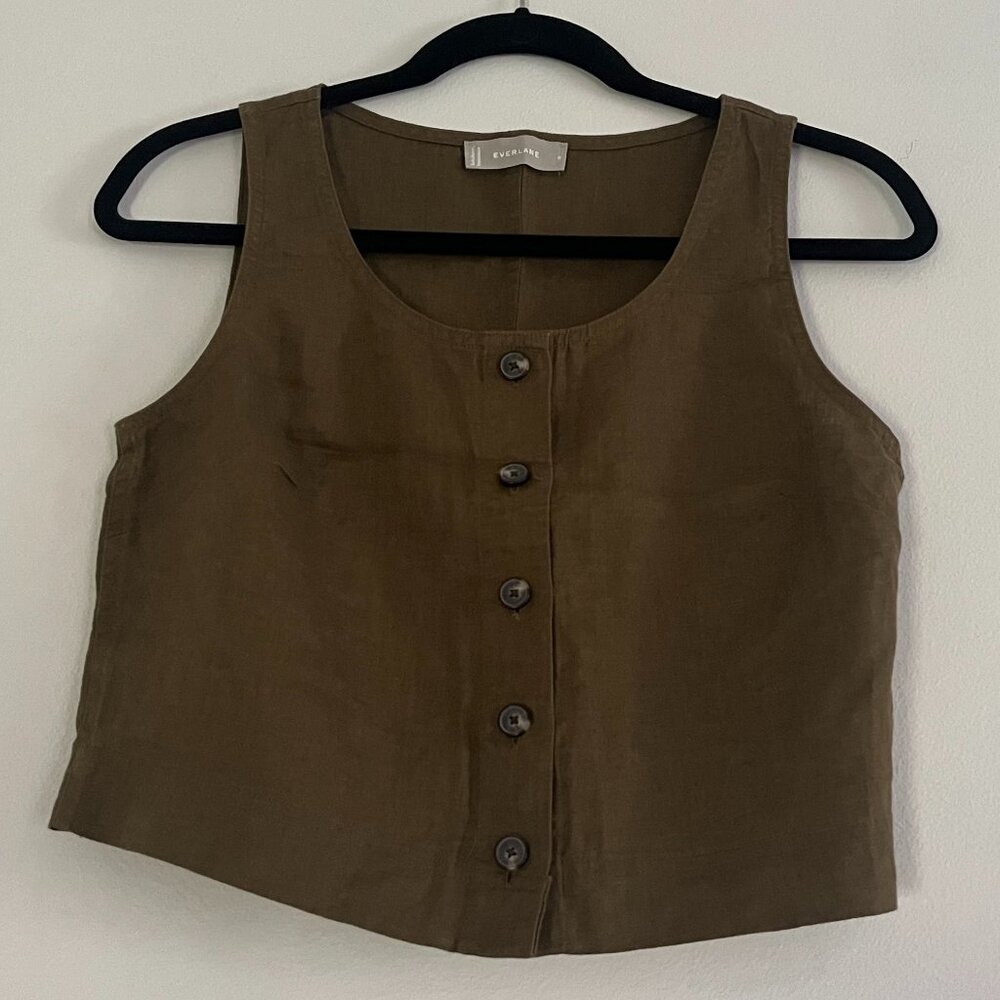 Button-Up Women's Top